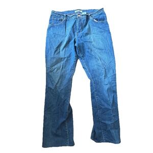 Levi 550 Classic Relaxed Boot Cut Women's Dark Wash‎ Jeans Size 12L
